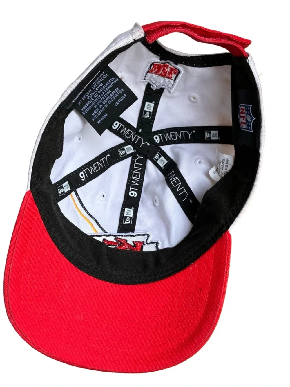 Kansas City Chiefs Toddler Hat New Era 9Twenty NFL Patch Embroidered Spellout